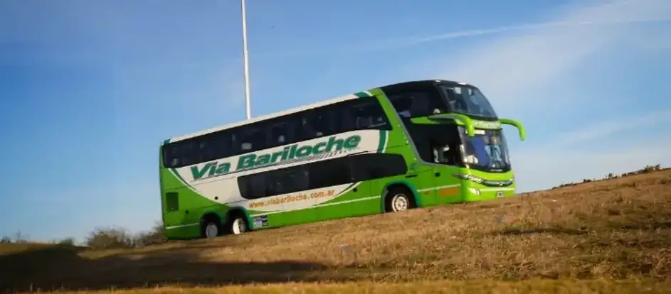 Via Bariloche Fahrgäste werden an ihr Ziel gebracht