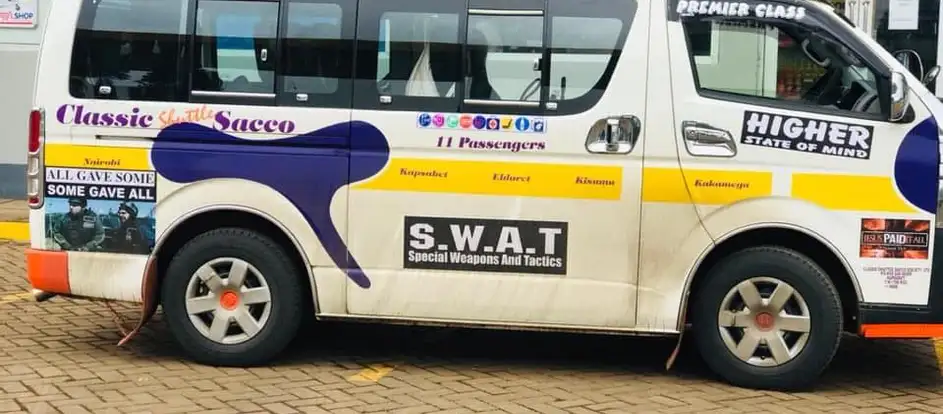 Team Swat Shuttle นำผู้โดยสารไปยังจุดหมายปลายทาง