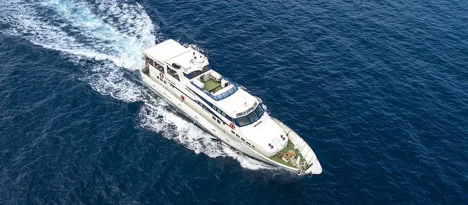 Aznar Shipping passagiers naar hun reisbestemming brengen