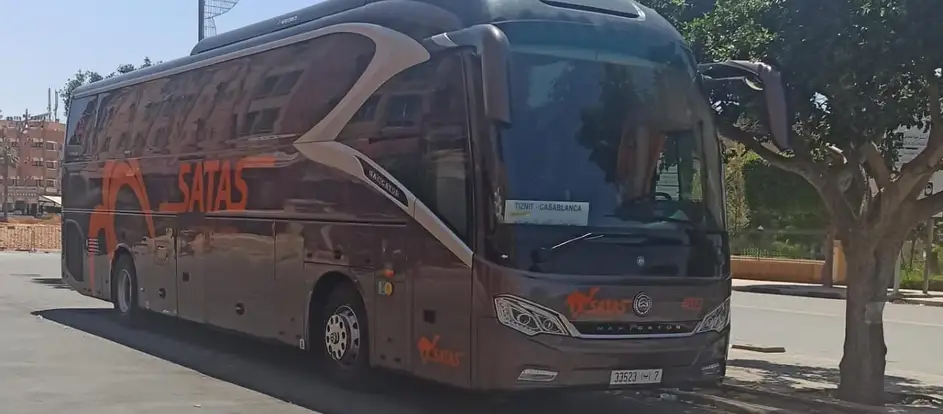 Satcoma Satas 将乘客送到其旅行目的地