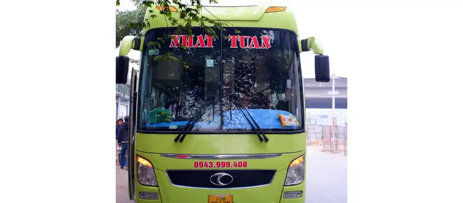 Nhat Tuan bringing passengers to their travel destination