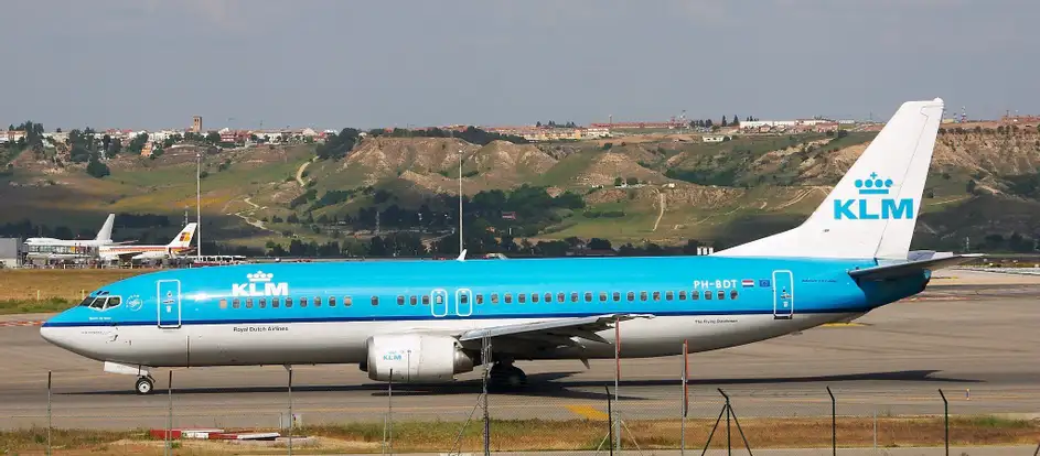 KLM นำผู้โดยสารไปยังจุดหมายปลายทาง