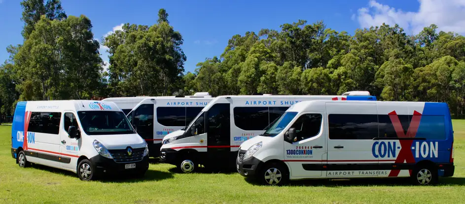 Conxion Airport Transfers levando passageiros ao seu destino de viagem