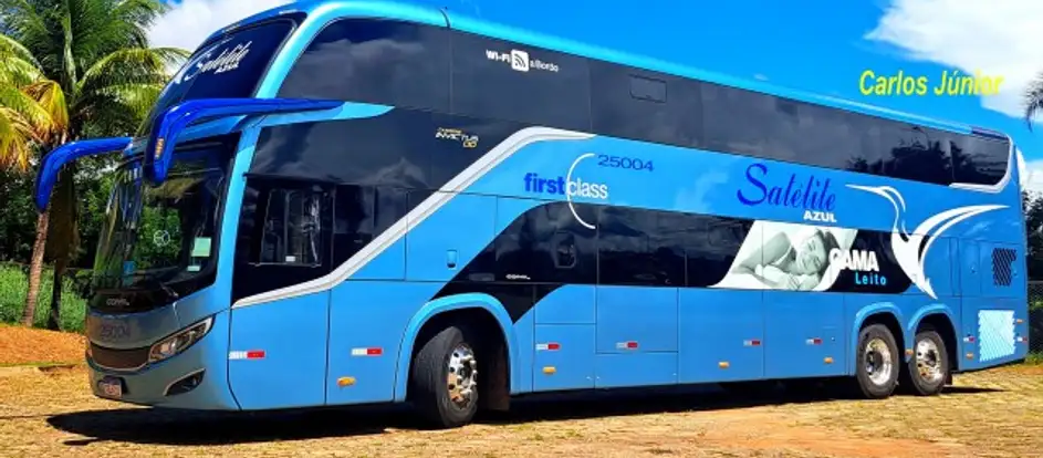 Satelite Azul 将乘客送到其旅行目的地