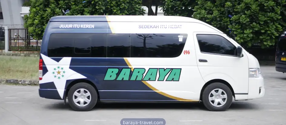 Baraya Travel นำผู้โดยสารไปยังจุดหมายปลายทาง
