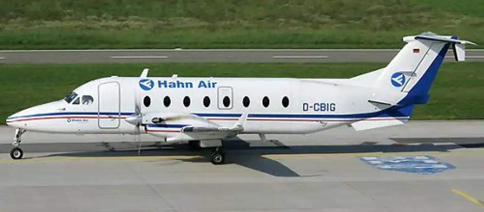 Hahn Air Systems levando passageiros ao seu destino de viagem