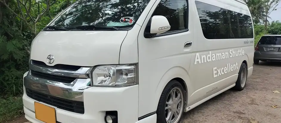 Andaman Shuttle 승객을 여행 목적지까지 운송