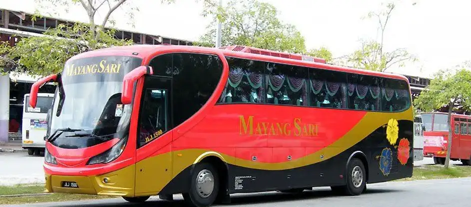 Mayang Sari Express bringing passengers to their travel destination