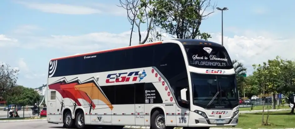 EGA levando passageiros ao seu destino de viagem