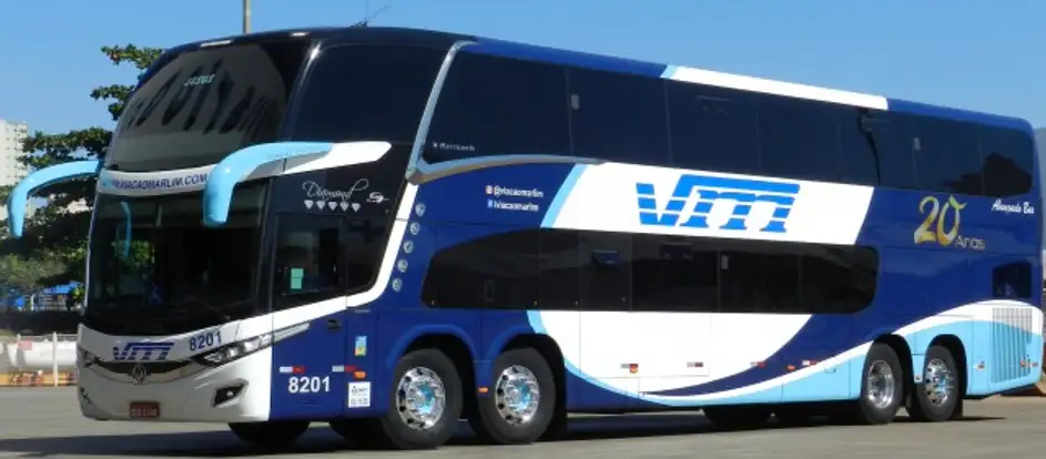 Viacao Marlim passagiers naar hun reisbestemming brengen