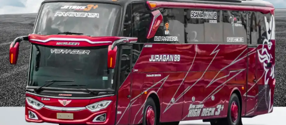 Juragan 99 passagiers naar hun reisbestemming brengen