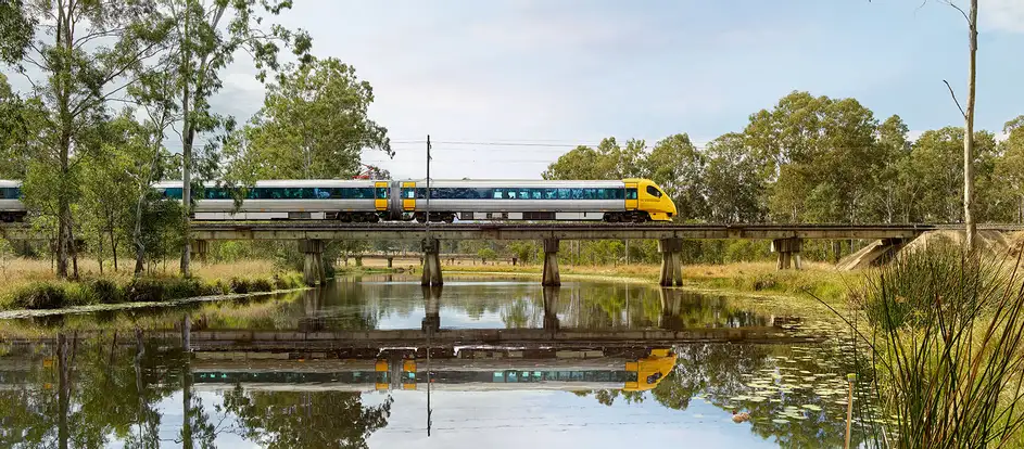 Queensland Rail 将乘客送到其旅行目的地
