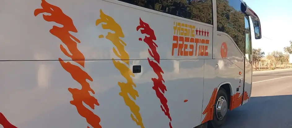Prestige Yassine bringing passengers to their travel destination