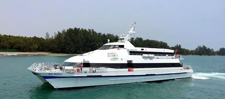 Bintan Resort Ferries Fahrgäste werden an ihr Ziel gebracht