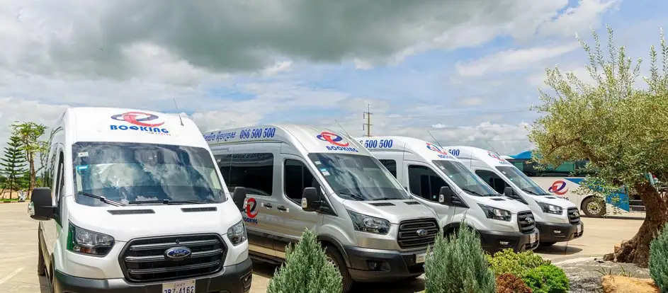 E Booking Express bringing passengers to their travel destination