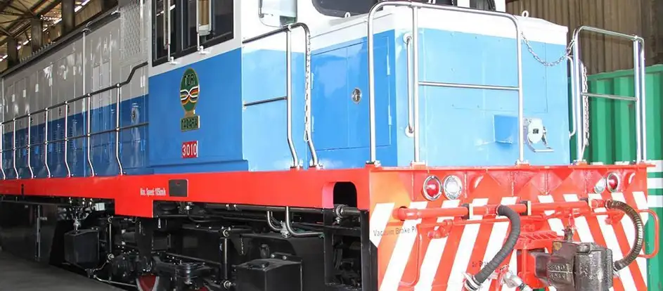 Tazara Railways bringing passengers to their travel destination