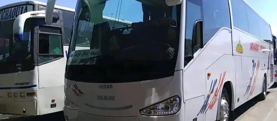 Jawharat Tafraout bringing passengers to their travel destination