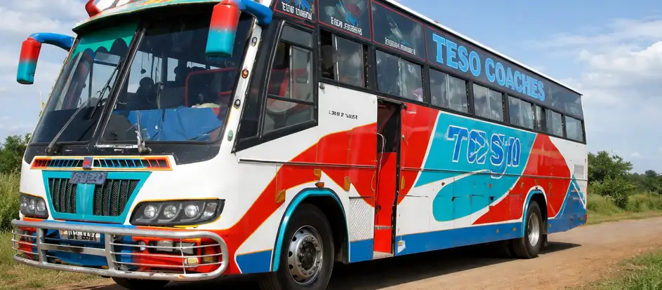 Teso Coaches bringing passengers to their travel destination