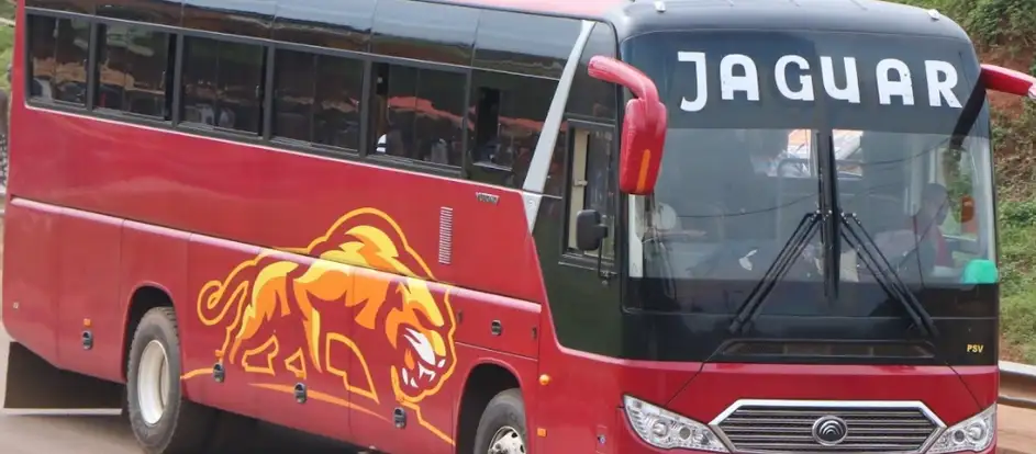 Jaguar Executive Coaches bringing passengers to their travel destination
