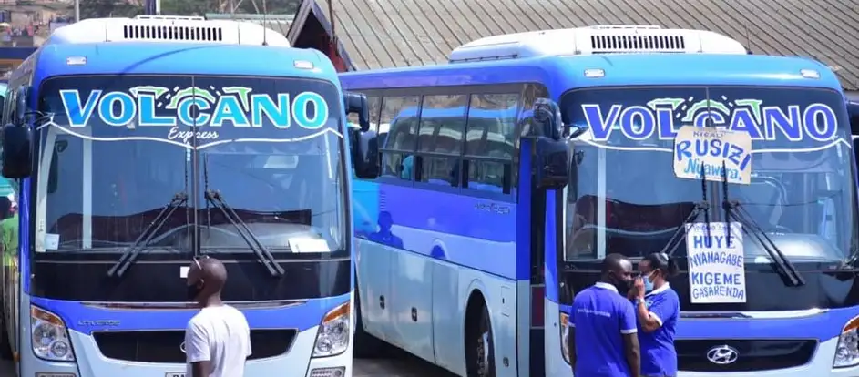 Volcano bringing passengers to their travel destination