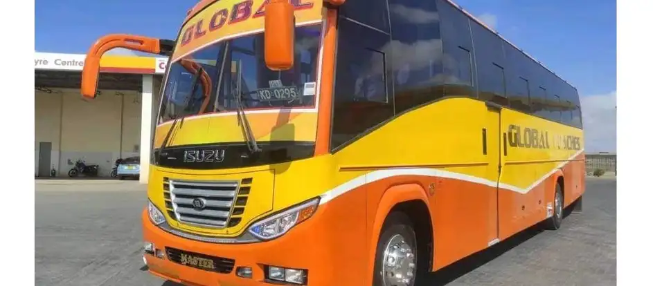 Global Coaches bringing passengers to their travel destination