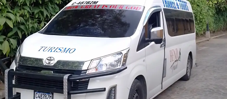 Benjy Travel & Tours bringing passengers to their travel destination