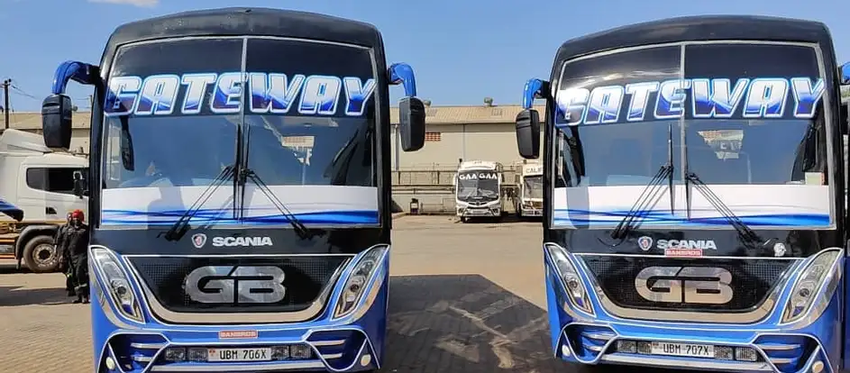 Gateway Bus bringing passengers to their travel destination