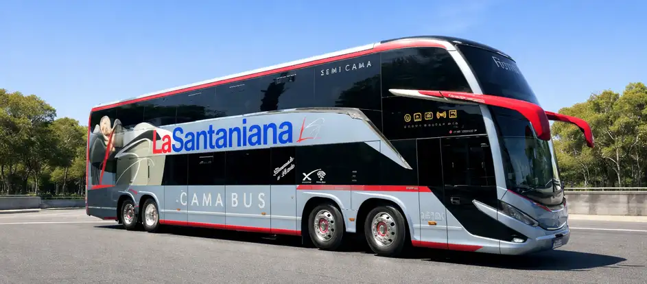 La Santaniana นำผู้โดยสารไปยังจุดหมายปลายทาง