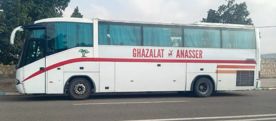 Ghazalat Anasser bringing passengers to their travel destination
