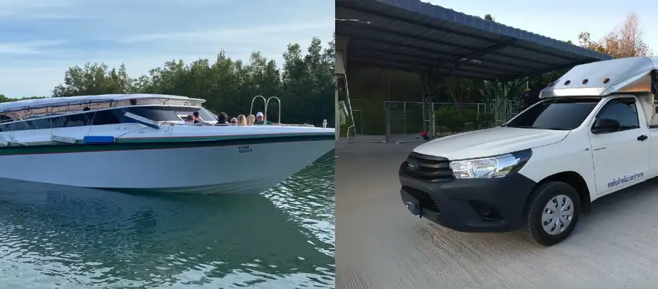 Anda Krabi Sea Tour 将乘客送到其旅行目的地