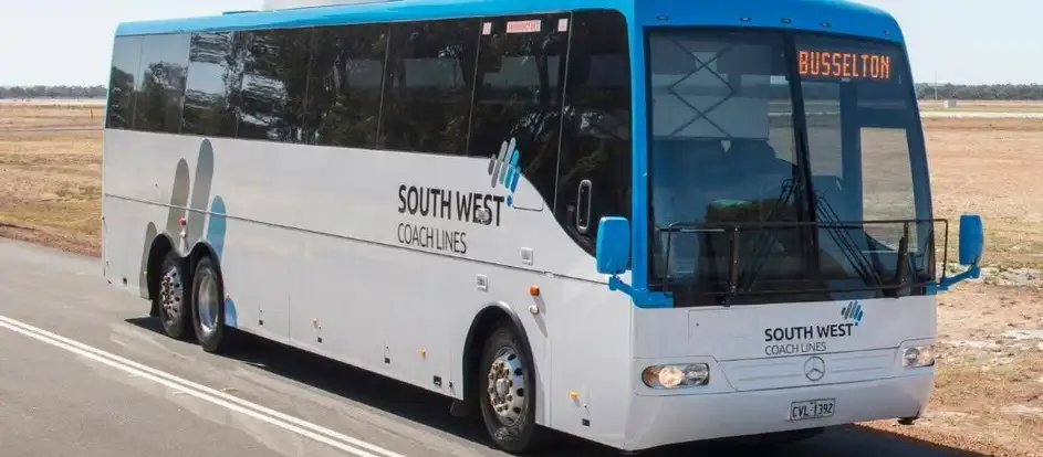 South West Coach Lines bringing passengers to their travel destination